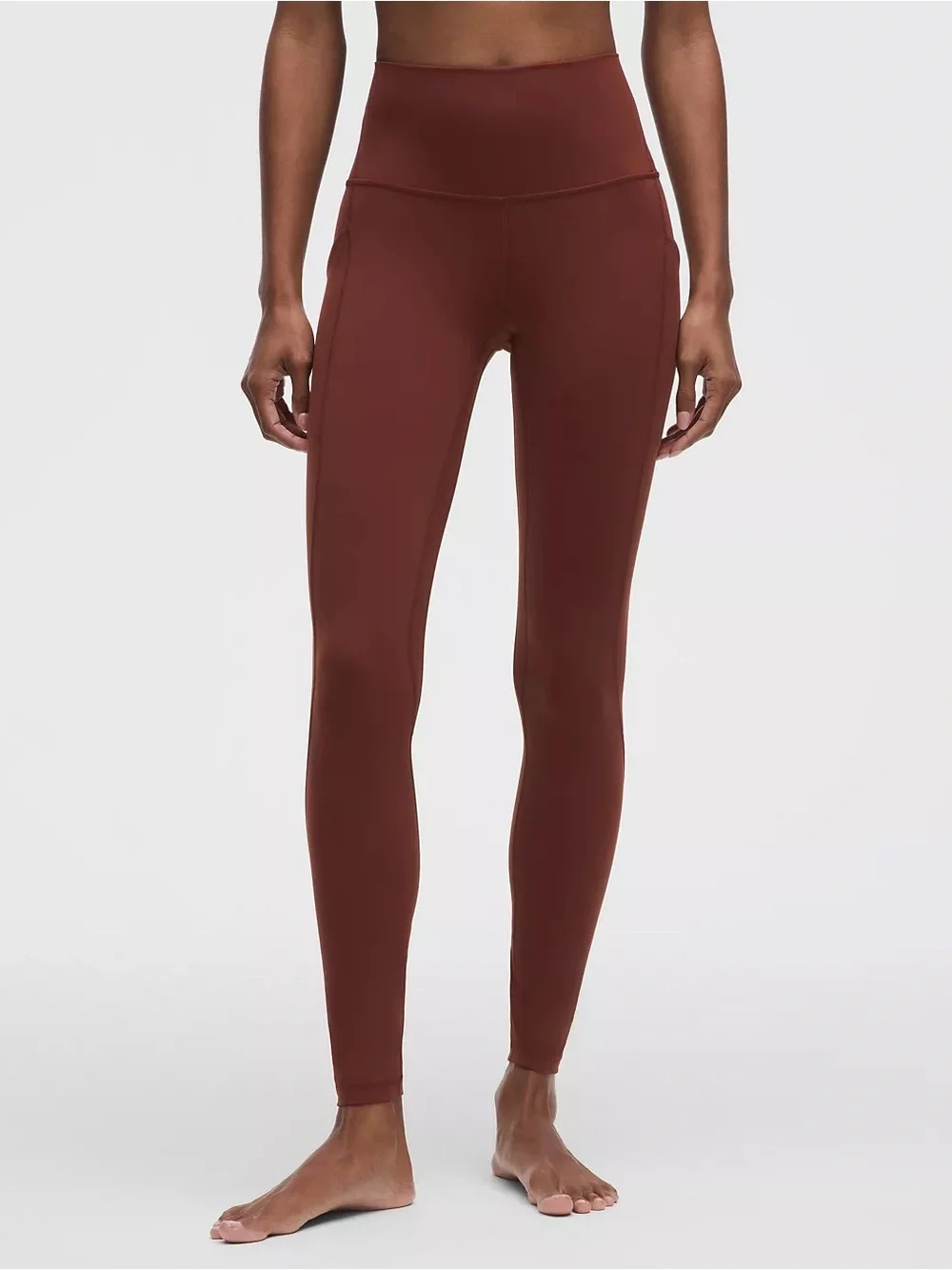 🤎❤️ Lululemon Align™ High-Rise Pant 28” with Pockets Cranberry Charm – SZ 10 NWT